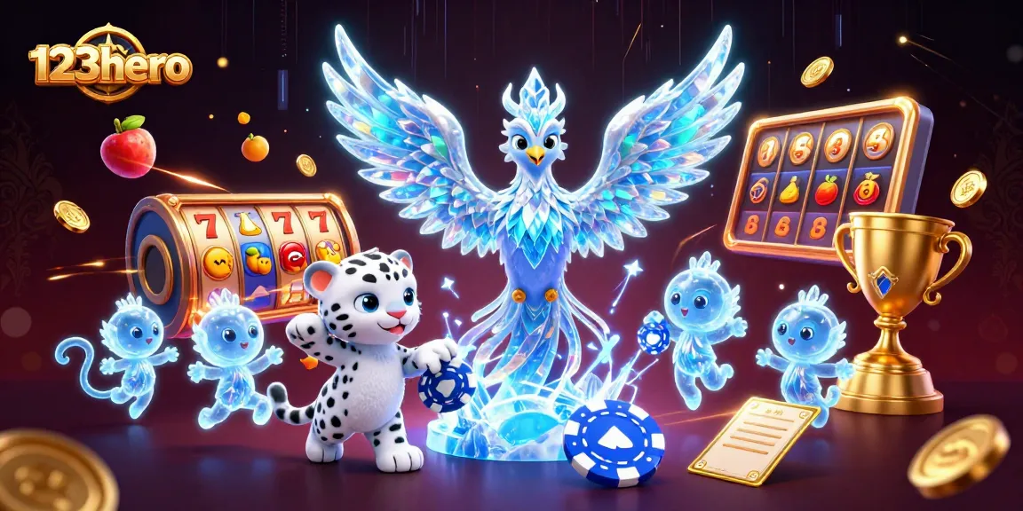 Play thrilling games at 123hero featuring dynamic slot reels and exciting characters.