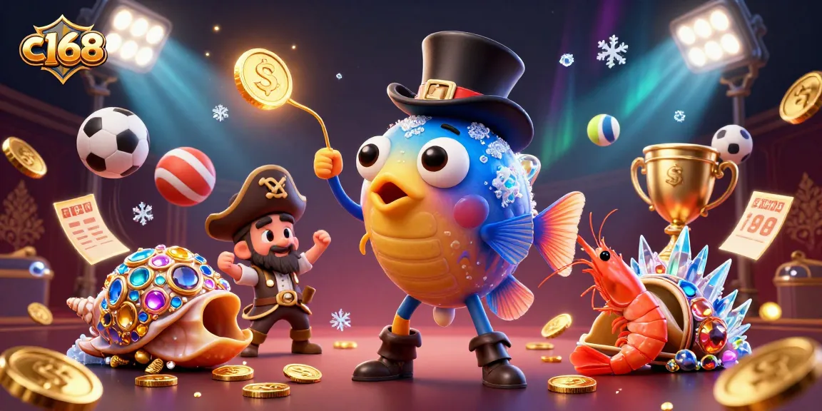 Experience thrilling wins at c168 with colorful online casino characters attracting golden rewards.