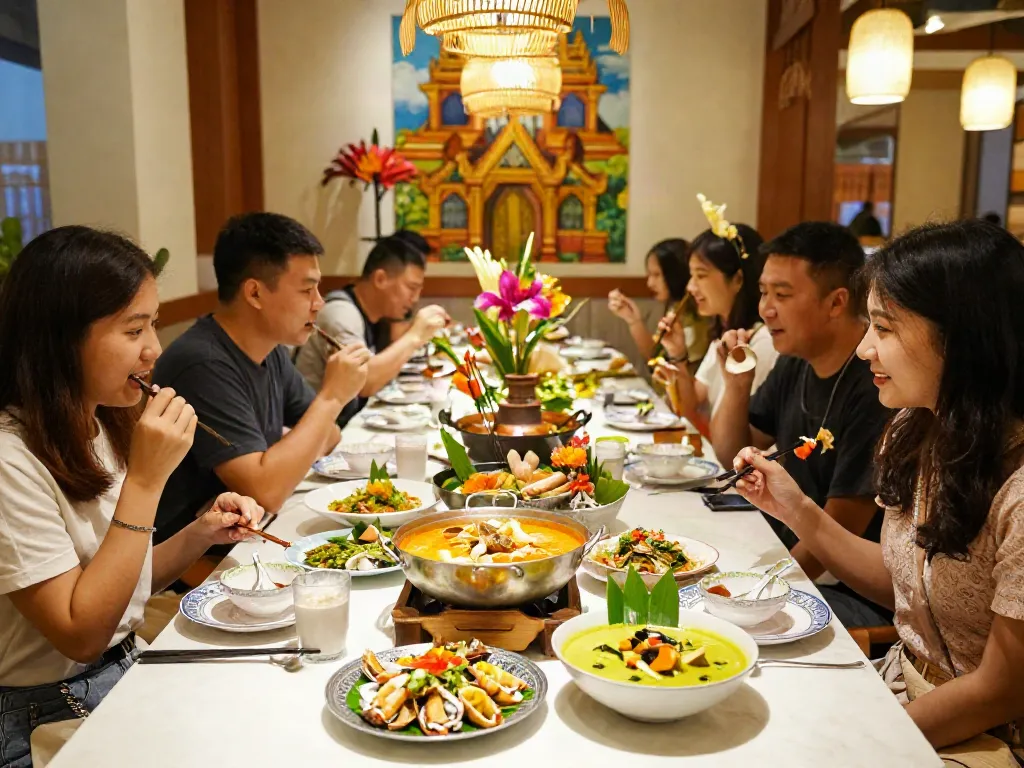 delicious dishes at Rokok88 daftar restaurant showcasing authentic Thai cuisine