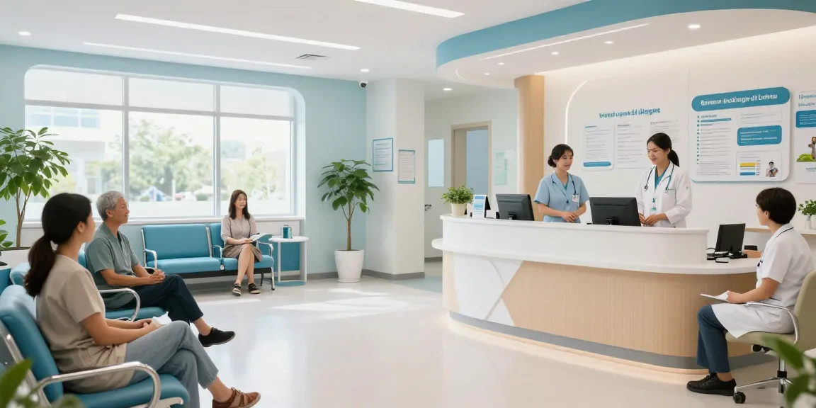 "link bl555 - Professional healthcare environment showcasing medical services and patient care in a modern health clinic."