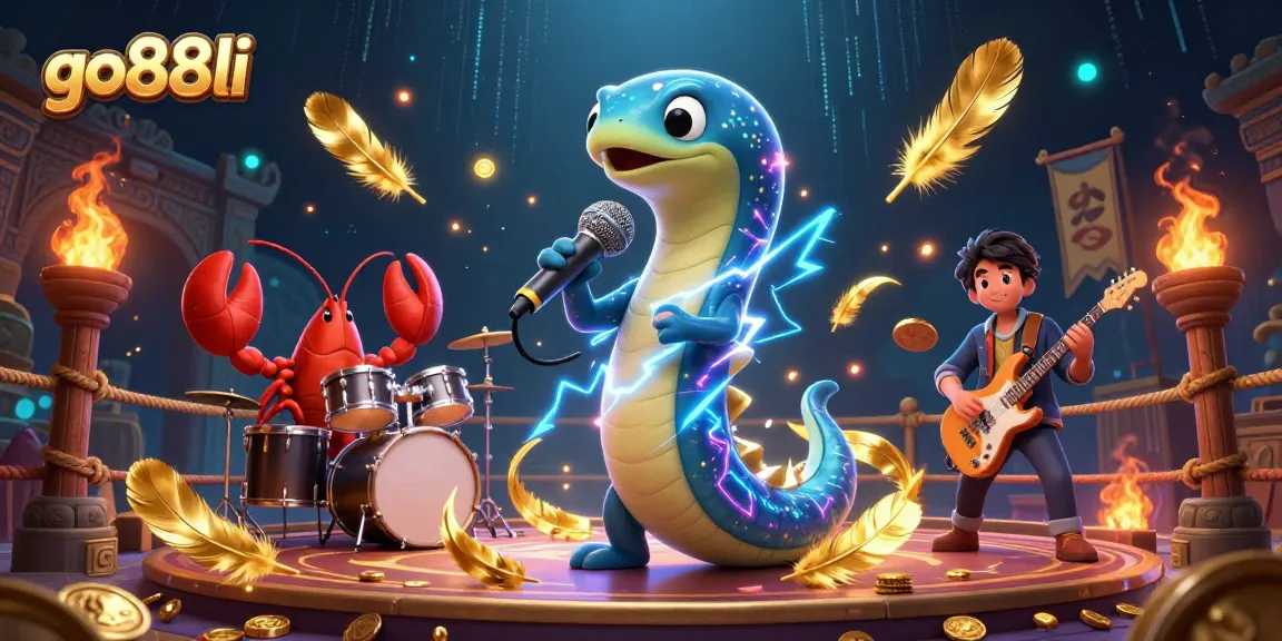 Experience thrilling gaming at go88li with vibrant underwater casino characters and dynamic action.