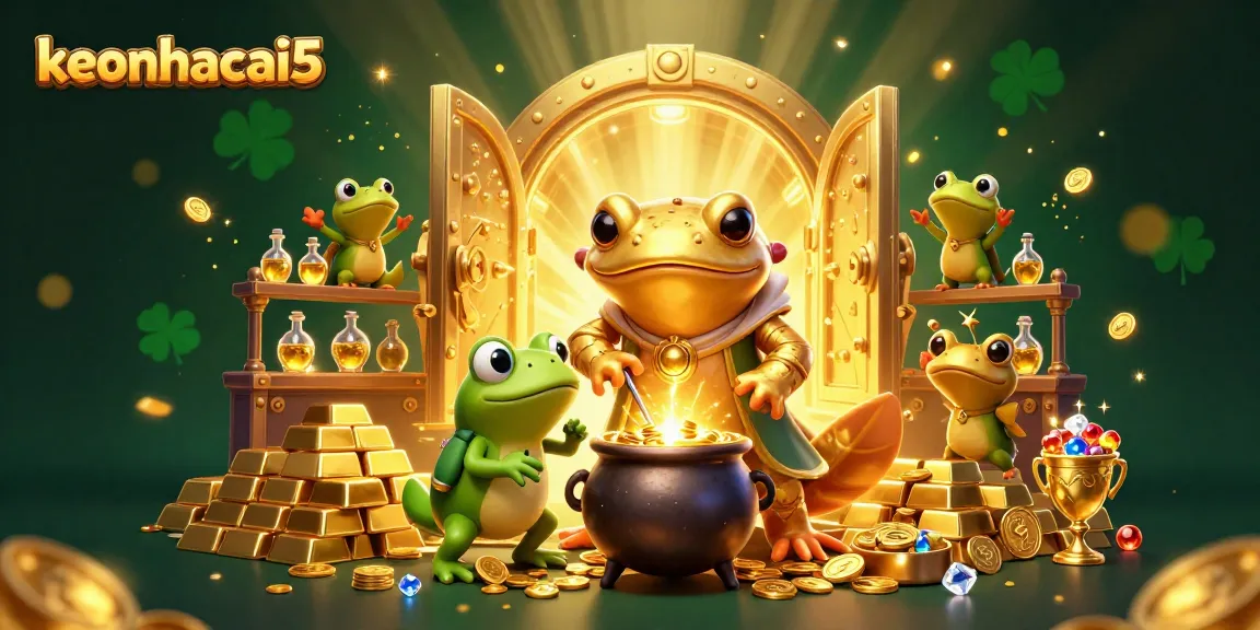 Spin reels with keonhacai5 at a vibrant alchemist's casino for winning gold.