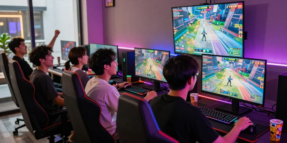Pengalaman bermain raja88 dengan teman-teman di lounge game yang meriah.