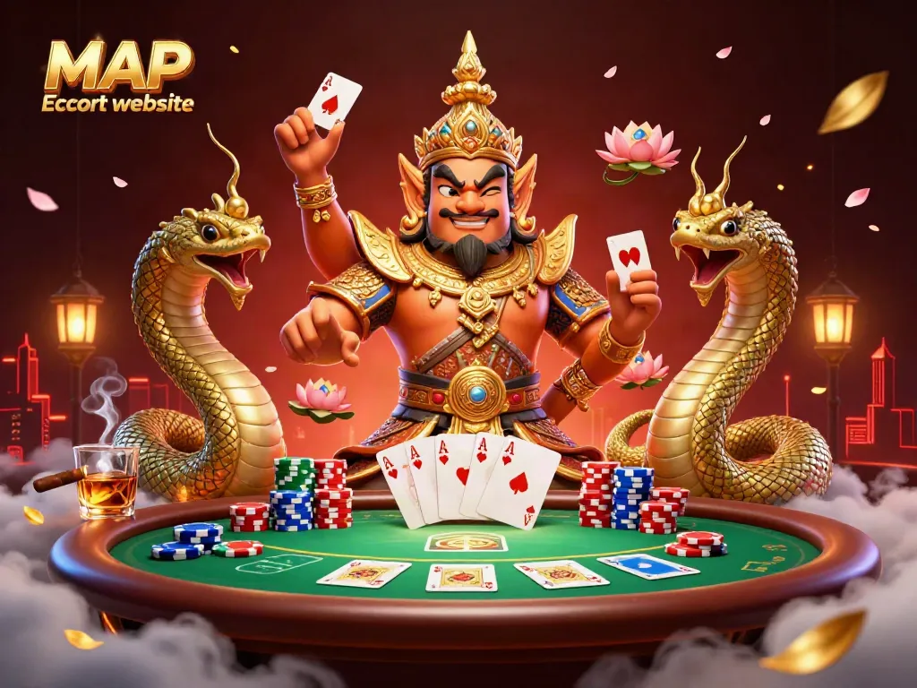 Engage with the MAP Escort website featuring dynamic gambling action and vibrant visuals.