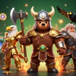 Play exciting games at luck8 with our unique 3D Viking berserker and Valkyrie combo.