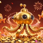 Experience gaming excitement with Sunwin Official's engaging illustration of underwater treasures and vibrant casino themes.