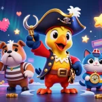 Engage with cm 88's thrilling casino adventure featuring vibrant slot reels and 3D game characters.