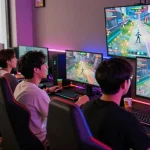 Pengalaman bermain raja88 dengan teman-teman di lounge game yang meriah.
